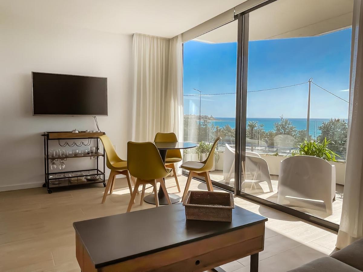Modern Sea Front Sea Waves Apartment Alicante Luaran gambar