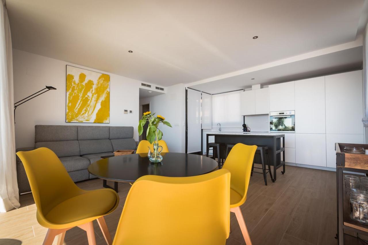 Modern Sea Front Sea Waves Apartment Alicante Luaran gambar