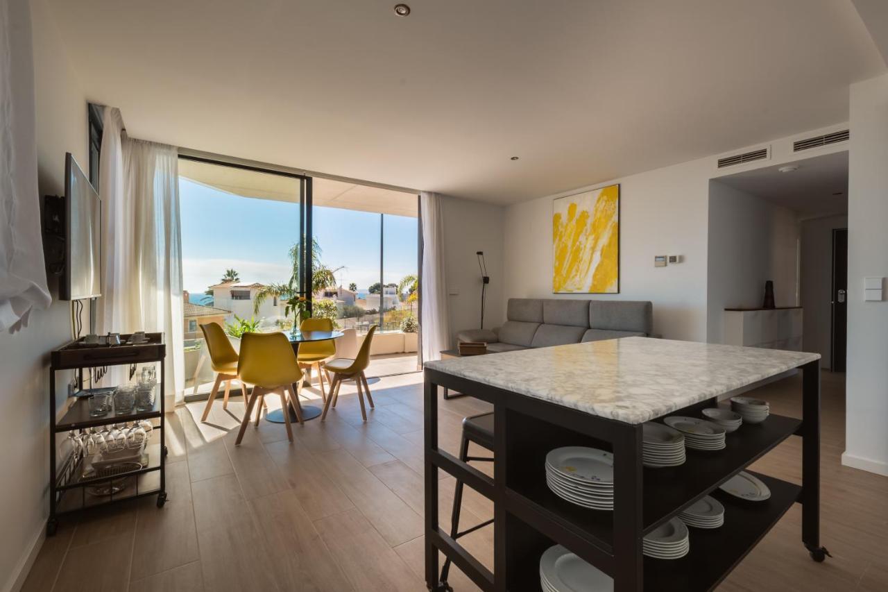 Modern Sea Front Sea Waves Apartment Alicante Luaran gambar