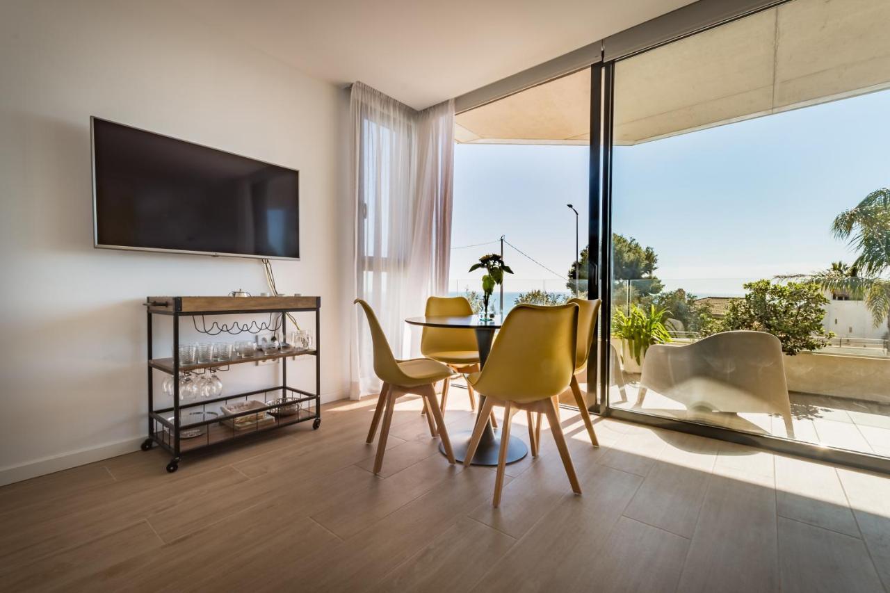 Modern Sea Front Sea Waves Apartment Alicante Luaran gambar