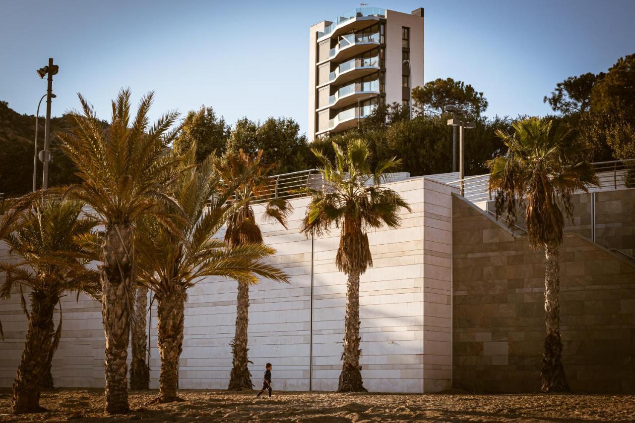 Modern Sea Front Sea Waves Apartment Alicante Luaran gambar