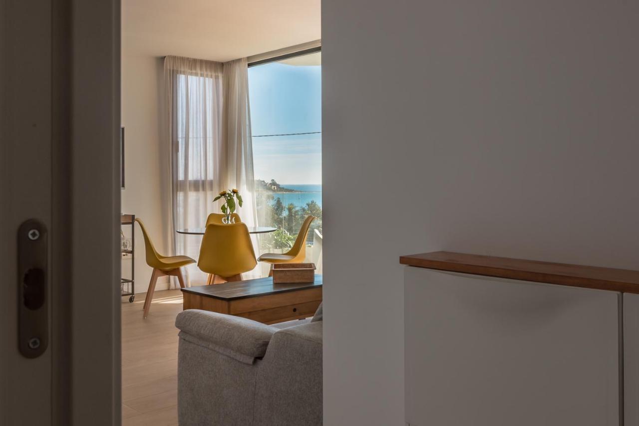 Modern Sea Front Sea Waves Apartment Alicante Luaran gambar